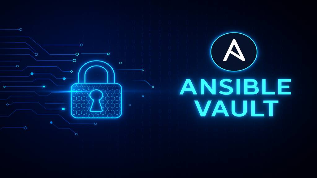 Grafika do artykułu o Ansible Vault